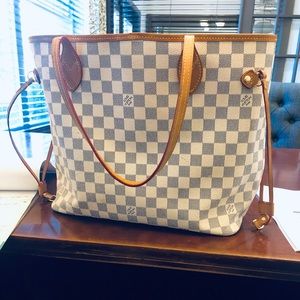 Louis Vuitton Desmier Azur Neverfull NM tote